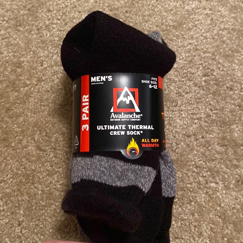 Avalanche Ultimate Thermal Crew Sock 2 Pack